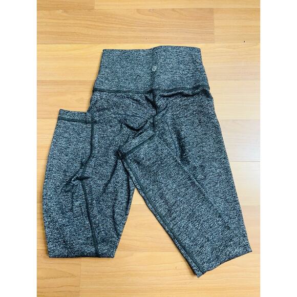 Lululemon Wunder Under High-Rise Tight 26” Full-On Luxtreme Washed Gray … - Picture 4 of 8